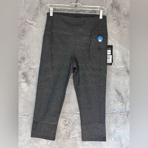 NWT Skechers Go Walk HW Midcalf Work Out Pants w/side pockets Size Medium